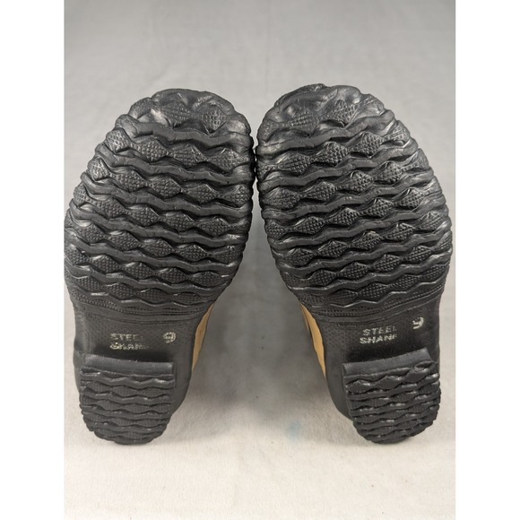 LaCrosse Winnipeg Leather Rubber Steel Shank‎ Insulated Snow Boots Mens Size 9